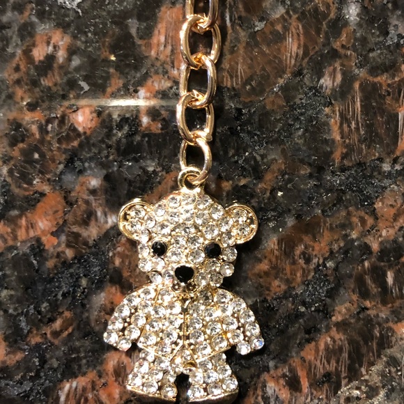 BLINGY TEDDYBEAR BAG CHARMS NEW🧸 - Picture 6 of 16